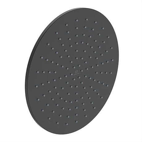 Ideal Standard Silk Black Idealrain 300mm Round Rain Shower Head 3 Ideal Standard Silk Black Idealrain 300mm Round Rain Shower Head