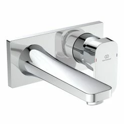 Ideal Standard Tonic II 180mm Spout Wall Mounted Basin Mixer