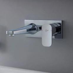 Ideal Standard Tonic II 225mm Spout Wall Mounted Basin Mixer -Ideal Standard Shop A6335AA A5948NU D2 460
