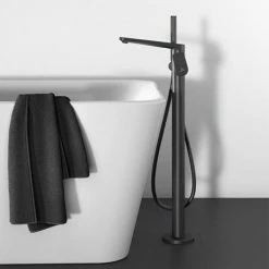 Ideal Standard Silk Black Tonic II Freestanding Bath Shower Mixer 8 Ideal Standard Silk Black Tonic II Freestanding Bath Shower Mixer -Ideal Standard Shop A6347XG D2 460