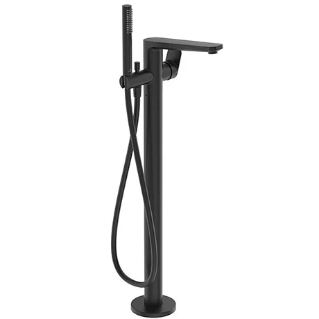 Ideal Standard Silk Black Tonic II Freestanding Bath Shower Mixer 3 Ideal Standard Silk Black Tonic II Freestanding Bath Shower Mixer