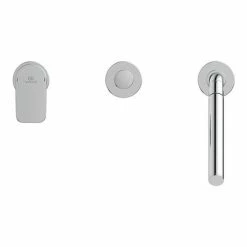 Ideal Standard Tonic II Single Lever 3-Hole Bath Shower Mixer With Spout -Ideal Standard Shop A6349AA D2 460