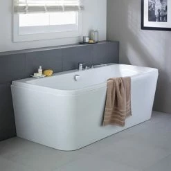 Ideal Standard Tonic II Single Lever 3-Hole Bath Shower Mixer With Spout -Ideal Standard Shop A6349AA D5 460