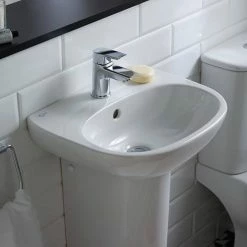 Ideal Standard Tesi Single Lever Mini Basin Mixer - A6588AA -Ideal Standard Shop A6588AA D2 460