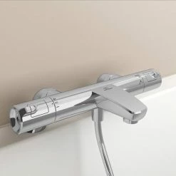 Ideal Standard Ceratherm T50 Exposed Thermostatic Bath Shower Mixer - A7224AA -Ideal Standard Shop A7224AA D3 460