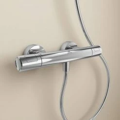 Ideal Standard Ceratherm T100 Exposed Thermostatic Bar Shower Mixer - A7239AA 10 Ideal Standard Ceratherm T100 Exposed Thermostatic Bar Shower Mixer - A7239AA -Ideal Standard Shop A7231AA D3 460