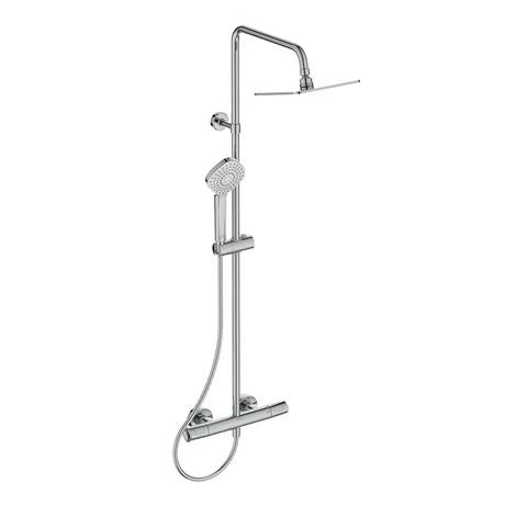 Ideal Standard Ceratherm T100 Exposed Thermostatic Bath Shower System - A7242AA 4 Ideal Standard Ceratherm T100 Exposed Thermostatic Bath Shower System - A7242AA - Image 2
