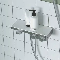 Ideal Standard Ceratherm S200 Exposed Thermostatic Wall Mounted Shelf Bath Shower Mixer - A7330AA 10 Ideal Standard Ceratherm S200 Exposed Thermostatic Wall Mounted Shelf Bath Shower Mixer - A7330AA -Ideal Standard Shop A7330AA D3 460