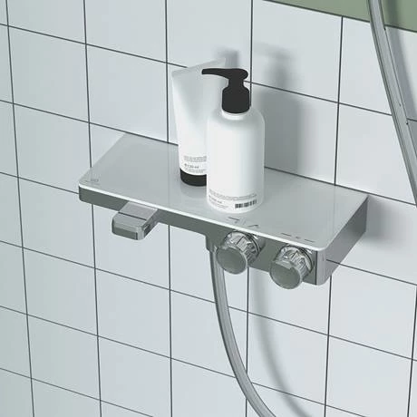 Ideal Standard Ceratherm S200 Exposed Thermostatic Wall Mounted Shelf Bath Shower Mixer - A7330AA 6 Ideal Standard Ceratherm S200 Exposed Thermostatic Wall Mounted Shelf Bath Shower Mixer - A7330AA - Image 4