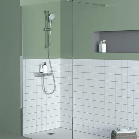 Ideal Standard Ceratherm S200 Exposed Thermostatic Wall Mounted Shelf Bath Shower Mixer - A7330AA 7 Ideal Standard Ceratherm S200 Exposed Thermostatic Wall Mounted Shelf Bath Shower Mixer - A7330AA - Image 5