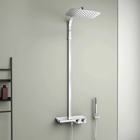 Ideal Standard Ceratherm S200 Exposed Thermostatic Shelf Shower System - A7332AA 3 Ideal Standard Ceratherm S200 Exposed Thermostatic Shelf Shower System - A7332AA