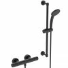 Ideal Standard Silk Black Ceratherm T25 Exposed Thermostatic Shower System - A7569XG -Ideal Standard Shop A7569XG P