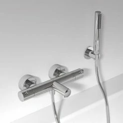Ideal Standard Ceratherm T125 Exposed Thermostatic Wall Mounted Bath Shower Mixer - A7588AA -Ideal Standard Shop A7588AA D3 460