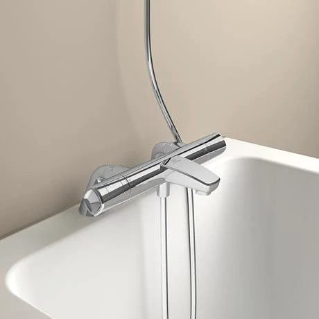 Ideal Standard Ceratherm T100 Exposed Thermostatic Deck Mounted Bath Shower Mixer - A7699AA 7 Ideal Standard Ceratherm T100 Exposed Thermostatic Deck Mounted Bath Shower Mixer - A7699AA - Image 5