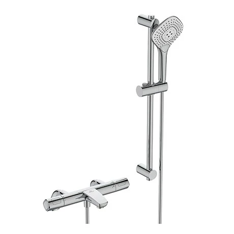 Ideal Standard Ceratherm T100 Exposed Thermostatic Deck Mounted Bath Shower Mixer - A7699AA 3 Ideal Standard Ceratherm T100 Exposed Thermostatic Deck Mounted Bath Shower Mixer - A7699AA