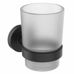 Ideal Standard Silk Black IOM Tumbler & Holder