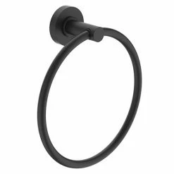 Ideal Standard Silk Black IOM Towel Ring