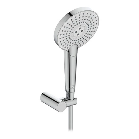 Ideal Standard Idealrain Evo 125mm Round 3 Function Handspray With Bracket + 1.25m Hose - B2459AA 3 Ideal Standard Idealrain Evo 125mm Round 3 Function Handspray With Bracket + 1.25m Hose - B2459AA