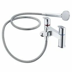 Ideal Standard Ceraflex 2 Hole Bath Shower Mixer - B1823AA -Ideal Standard Shop B1823AA D5 460