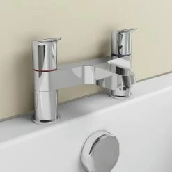 Ideal Standard Ceraflex 2 Tap Hole Bath Filler - B1824AA -Ideal Standard Shop B1824AA D2 460