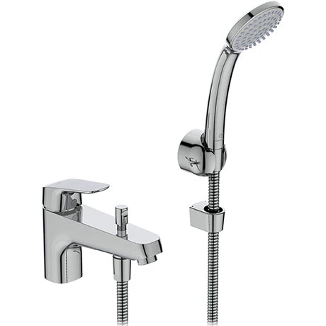Ideal Standard Ceraflex 1 Tap Hole Bath Shower Mixer - B1960AA 3 Ideal Standard Ceraflex 1 Tap Hole Bath Shower Mixer - B1960AA