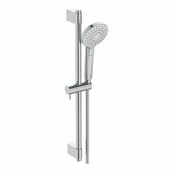 Ideal Standard Idealrain Evo Jet 600mm Shower Slider Rail With 110mm 3 Function Round Handspray - B2233AA