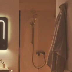 Ideal Standard Idealrain Evo Jet 900mm Shower Slider Rail With 110mm 3 Function Round Handspray - B2237AA 7 Ideal Standard Idealrain Evo Jet 900mm Shower Slider Rail With 110mm 3 Function Round Handspray - B2237AA -Ideal Standard Shop B2237AA D2 460