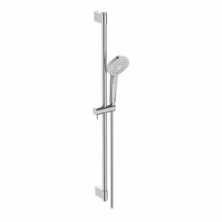 Ideal Standard Idealrain Evo Jet 900mm Shower Slider Rail With 110mm 3 Function Diamond Handspray - B2238AA
