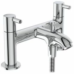 Ideal Standard Ceraline 2 Hole Bath Shower Mixer - BC189AA 10 Ideal Standard Ceraline 2 Hole Bath Shower Mixer - BC189AA -Ideal Standard Shop BC189AA D1 460