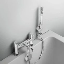 Ideal Standard Ceraline 2 Hole Bath Shower Mixer - BC189AA 13 Ideal Standard Ceraline 2 Hole Bath Shower Mixer - BC189AA -Ideal Standard Shop BC189AA D4 460