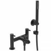 Ideal Standard Ceraline Silk Black 2 Tap Hole Bath Shower Mixer 1 Ideal Standard Ceraline Silk Black 2 Tap Hole Bath Shower Mixer -Ideal Standard Shop BC189XG P