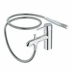 Ideal Standard Ceraline 1 Hole Bath Shower Mixer - BC191AA 10 Ideal Standard Ceraline 1 Hole Bath Shower Mixer - BC191AA -Ideal Standard Shop BC191AA D2 460