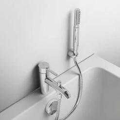 Ideal Standard Ceraline 1 Hole Bath Shower Mixer - BC191AA 12 Ideal Standard Ceraline 1 Hole Bath Shower Mixer - BC191AA -Ideal Standard Shop BC191AA D4 460