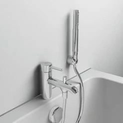 Ideal Standard Ceraline 1 Hole Bath Shower Mixer - BC191AA 13 Ideal Standard Ceraline 1 Hole Bath Shower Mixer - BC191AA -Ideal Standard Shop BC191AA D5 460