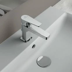 Ideal Standard Cerafine D Single Lever Mini Basin Mixer With Pop-up Waste 10 Ideal Standard Cerafine D Single Lever Mini Basin Mixer With Pop-up Waste -Ideal Standard Shop BC719AA D3 460