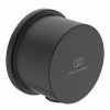 Ideal Standard Silk Black Idealrain Round Wall Elbow -Ideal Standard Shop BC808XG P