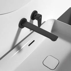 Ideal Standard Silk Black Cerafine O Wall Mounted Basin Mixer -Ideal Standard Shop BD133XG D2 460