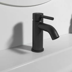 Ideal Standard Ceraline Silk Black Basin Mixer -Ideal Standard Shop BD136XG D2 460
