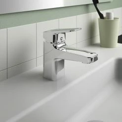 Ideal Standard Ceraplan Single Lever Mini Basin Mixer - BD208AA 11 Ideal Standard Ceraplan Single Lever Mini Basin Mixer - BD208AA -Ideal Standard Shop BD208AA D3 460