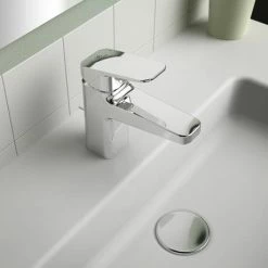Ideal Standard Ceraplan Single Lever Basin Mixer With Pop-up Waste - BD221AA 11 Ideal Standard Ceraplan Single Lever Basin Mixer With Pop-up Waste - BD221AA -Ideal Standard Shop BD221AA.ai1 460