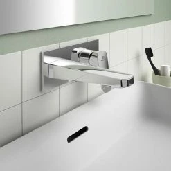 Ideal Standard Ceraplan Single Lever Wall Mounted Basin Mixer -Ideal Standard Shop BD244AA D2 460