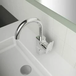 Ideal Standard Ceraplan Single Lever High Spout Basin Mixer - BD245AA -Ideal Standard Shop BD245AA.ai1 460