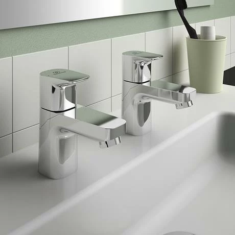 Ideal Standard Ceraplan Basin Pillar Taps - BD247AA 6 Ideal Standard Ceraplan Basin Pillar Taps - BD247AA - Image 4