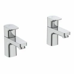 Ideal Standard Ceraplan Basin Pillar Taps - BD247AA