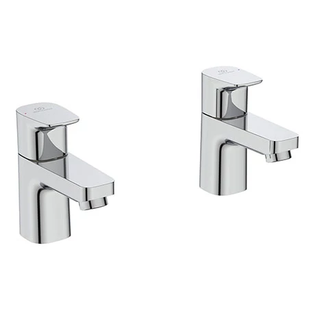 Ideal Standard Ceraplan Basin Pillar Taps - BD247AA 3 Ideal Standard Ceraplan Basin Pillar Taps - BD247AA