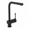 Ideal Standard Ceralook Silk Black Single Lever L-Shape Spout Kitchen Mixer -Ideal Standard Shop BD572XG P
