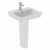 Ideal Standard Connect Air Cube 1TH Basin + Pedestal -Ideal Standard Shop CAC 50 1TH F P