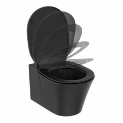 Ideal Standard Connect Air Silk Black AquaBlade Wall Hung Toilet + Soft Close Seat 12 Ideal Standard Connect Air Silk Black AquaBlade Wall Hung Toilet + Soft Close Seat -Ideal Standard Shop CASB WH SC.ai3 460