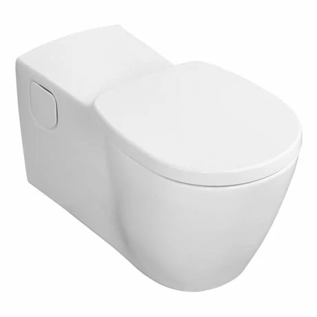 Ideal Standard Concept Freedom Elongated Wall Hung WC With Seat + Cover 3 Ideal Standard Concept Freedom Elongated Wall Hung WC With Seat + Cover