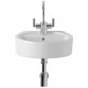 Ideal Standard White Round 40cm 1TH Handrinse Basin 2 Ideal Standard White Round 40cm 1TH Handrinse Basin -Ideal Standard Shop E001701 P
